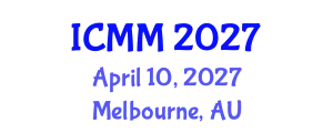 International Conference on Microeconomics and Macroeconomics (ICMM) April 10, 2027 - Melbourne, Australia
