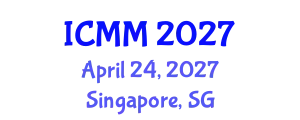International Conference on Microeconomics and Macroeconomics (ICMM) April 24, 2027 - Singapore, Singapore