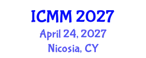 International Conference on Microeconomics and Macroeconomics (ICMM) April 24, 2027 - Nicosia, Cyprus