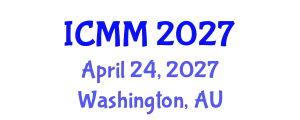 International Conference on Microeconomics and Macroeconomics (ICMM) April 24, 2027 - Washington, Australia