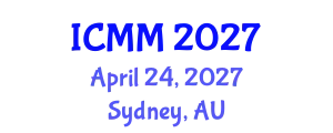 International Conference on Microeconomics and Macroeconomics (ICMM) April 24, 2027 - Sydney, Australia