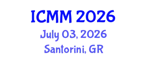 International Conference on Microeconomics and Macroeconomics (ICMM) July 03, 2026 - Santorini, Greece
