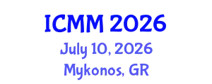 International Conference on Microeconomics and Macroeconomics (ICMM) July 10, 2026 - Mykonos, Greece