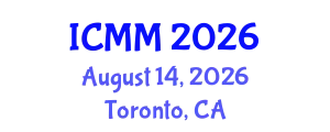 International Conference on Microeconomics and Macroeconomics (ICMM) August 14, 2026 - Toronto, Canada