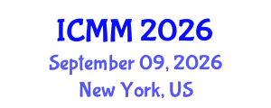 International Conference on Microeconomics and Macroeconomics (ICMM) September 09, 2026 - New York, United States