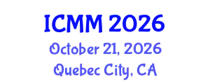 International Conference on Microeconomics and Macroeconomics (ICMM) October 21, 2026 - Quebec City, Canada