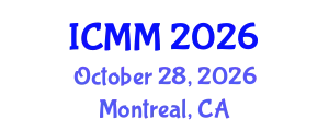 International Conference on Microeconomics and Macroeconomics (ICMM) October 28, 2026 - Montreal, Canada
