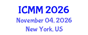 International Conference on Microeconomics and Macroeconomics (ICMM) November 04, 2026 - New York, United States