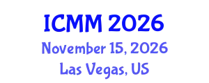 International Conference on Microeconomics and Macroeconomics (ICMM) November 15, 2026 - Las Vegas, United States