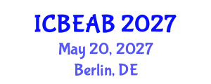 International Conference on Biomedical Engineering and Applied Biophysics (ICBEAB) May 20, 2027 - Berlin, Germany