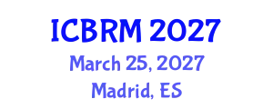 International Conference on Biomaterials and Regenerative Medicine (ICBRM) March 25, 2027 - Madrid, Spain