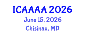 International Conference on Applied Aerodynamics, Aeronautics and Astronautics (ICAAAA) June 15, 2026 - Chisinau, Republic of Moldova