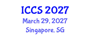 International Conference on Computational Statistics (ICCS) March 29, 2027 - Singapore, Singapore