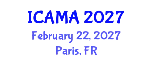 International Conference on Applied Mathematics and Analysis (ICAMA) February 22, 2027 - Paris, France