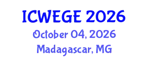 International Conference on Women, Education and Gender Equality (ICWEGE) October 04, 2026 - Madagascar, Madagascar