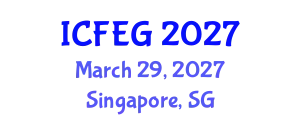 International Conference on Female Education and Gender Equality (ICFEG) March 29, 2027 - Singapore, Singapore