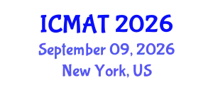 International Conference on Marine Antifouling Technology (ICMAT) September 09, 2026 - New York, United States