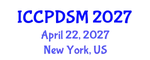 International Conference on Clinical Psychology and DSM (ICCPDSM) April 22, 2027 - New York, United States