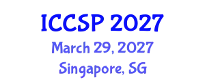 International Conference on Cognitive and Social Psychology (ICCSP) March 29, 2027 - Singapore, Singapore