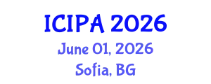 International Conference on Image Processing Algorithms (ICIPA) June 01, 2026 - Sofia, Bulgaria