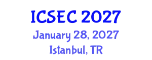 International Conference on Science Education and Communication (ICSEC) January 28, 2027 - Istanbul, Turkey