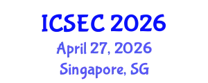 International Conference on Science Education and Communication (ICSEC) April 27, 2026 - Singapore, Singapore