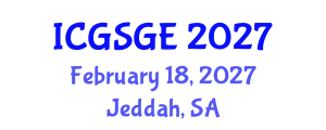 International Conference on Gifted Students and Gifted Education (ICGSGE) February 18, 2027 - Jeddah, Saudi Arabia