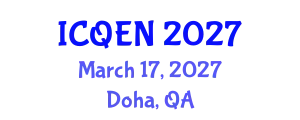 International Conference on Quantum Engineering and Nanotechnology (ICQEN) March 17, 2027 - Doha, Qatar