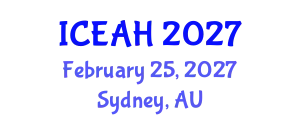 International Conference on Environment, Air Pollution and Health (ICEAH) February 25, 2027 - Sydney, Australia
