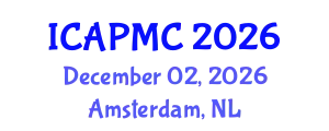 International Conference on Air Pollution Management and Control (ICAPMC) December 02, 2026 - Amsterdam, Netherlands
