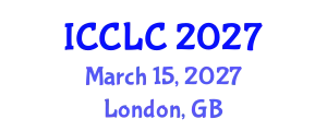 International Conference on Criminal Law and Crime (ICCLC) March 15, 2027 - London, United Kingdom