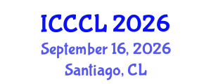 International Conference on Criminology and Criminal Law (ICCCL) September 16, 2026 - Santiago, Chile
