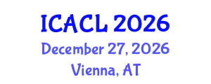 International Conference on Antitrust and Competition Law (ICACL) December 27, 2026 - Vienna, Austria
