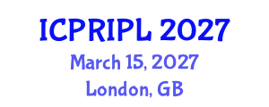 International Conference on Property Rights and Intellectual Property Law (ICPRIPL) March 15, 2027 - London, United Kingdom