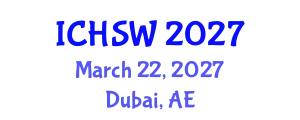 International Conference on Health, Sport and Well-Being (ICHSW) March 22, 2027 - Dubai, United Arab Emirates
