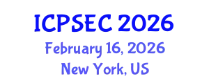 International Conference on Power Systems and Energy Conversion (ICPSEC) February 16, 2026 - New York, United States