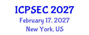 International Conference on Power Systems and Energy Conversion (ICPSEC) February 17, 2027 - New York, United States
