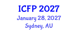 International Conference on Family Planning (ICFP) January 28, 2027 - Sydney, Australia