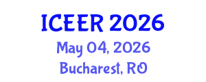 International Conference on Energy Efficiency and Renewables (ICEER) May 04, 2026 - Bucharest, Romania