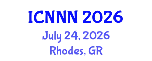 International Conference on Nanoscience, Nanotechnology and Nanoengineering (ICNNN) July 24, 2026 - Rhodes, Greece