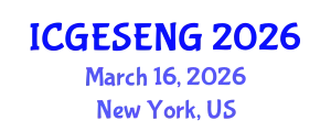 International Conference on Gifted Education and Supporting Emotional Needs of Gifted (ICGESENG) March 16, 2026 - New York, United States