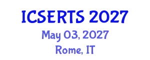 International Conference on Science Education, Research and Training in Schools‎ (ICSERTS) May 03, 2027 - Rome, Italy