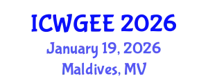 International Conference on Women, Gender Equality and Education (ICWGEE) January 19, 2026 - Maldives, Maldives