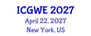 International Conference on Girls' and Women's Education (ICGWE) April 22, 2027 - New York, United States