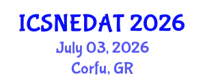 International Conference on Special Needs Education and Different Approaches of Teaching (ICSNEDAT) July 03, 2026 - Corfu, Greece