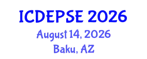 International Conference on Different Educational Programs in Special Education (ICDEPSE) August 14, 2026 - Baku, Azerbaijan