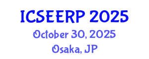 International Conference on Special Education, Educational Reforms and Practices (ICSEERP) October 30, 2025 - Osaka, Japan