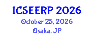 International Conference on Special Education, Educational Reforms and Practices (ICSEERP) October 25, 2026 - Osaka, Japan