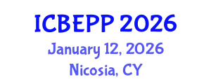 International Conference on Behavioural Economics and Public Policy (ICBEPP) January 12, 2026 - Nicosia, Cyprus