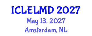 International Conference on Labor Economics and Labor Market Discrimination (ICLELMD) May 13, 2027 - Amsterdam, Netherlands
